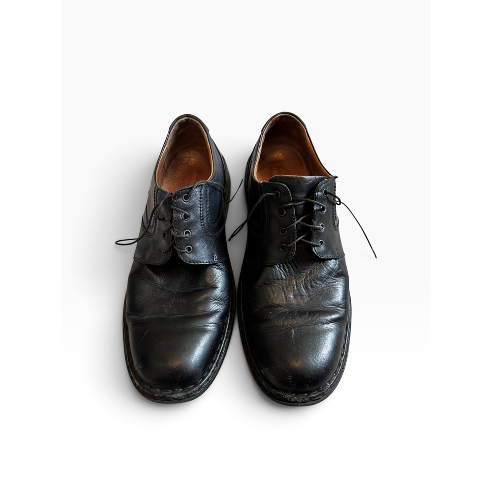 Josef Seibel Leather Oxford Shoes 47 Black Comfort Business Casual